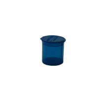 Boite acrylique bleu transparent 20/48/70/110ML