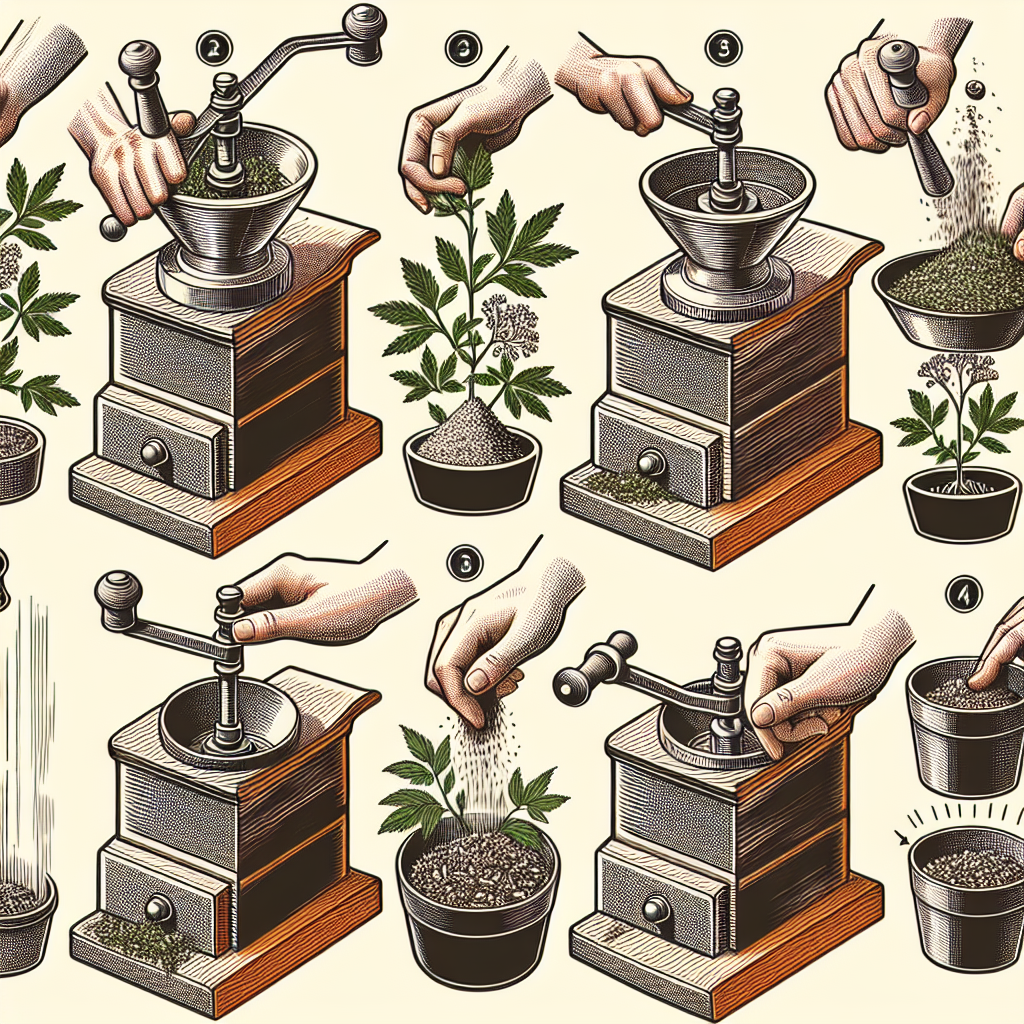L'utilisation et le fonctionnement d'un grinder ou moulin a herbes